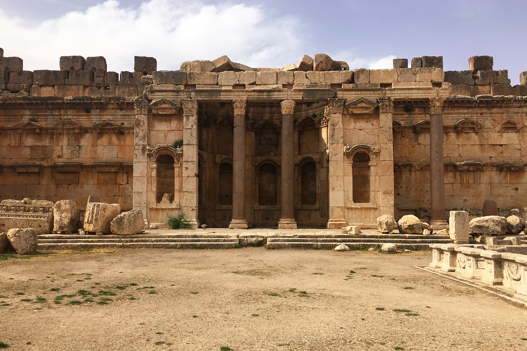 Transfer from Beirut airport to Baalbek, Lebanon