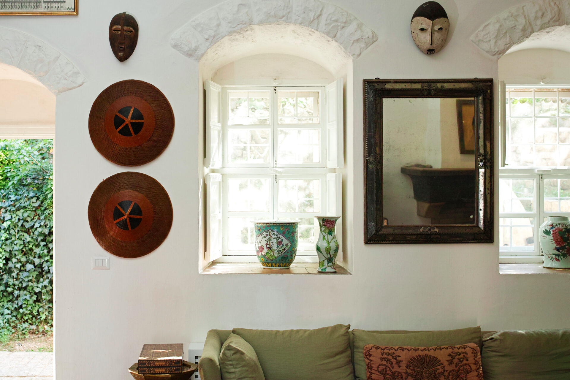 Interior design at Beit Trad